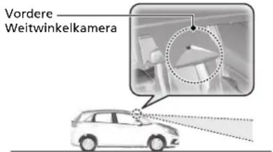 Vordere Weitwinkelkamera