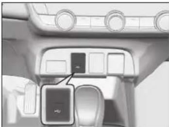 Honda Jazz e:HEV (2022) - USB-Anschluss - 1