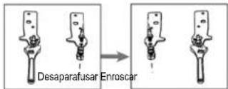 Desaparafusar Enroscar
