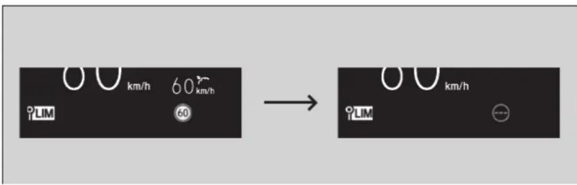 60 km/h 60 → LIM km/h