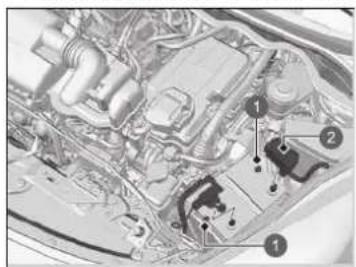 Honda Jazz e:HEV (2023) - Austauschen der 12-Volt-Batterie - 1