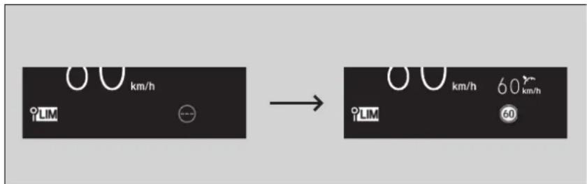 LiM km/h → LiM km/h 60 km/h 60