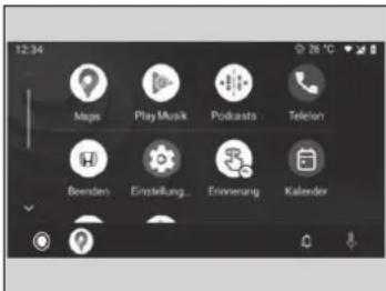 12:34 Maps Play Musik Podcasts Telefon Benden Einstellung... Einnerung Kalender