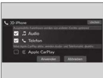 iPhone Ausgewählte Funktionen werden von anderen CarMade geformt ✓ Audio ✓ Telefon Wert Apple CarPlay abla, werden Audio und Telefonaktie, destige ✓ Apple CarPlay Anwenden Abbrevien