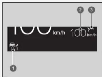 100 km/h 100 km/h 1 2 3