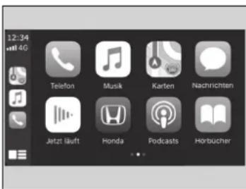 12:34 +81 4G Telefon Musik Karten Nachrichten Jetzt läuft Honda Podcasts Horbucher
