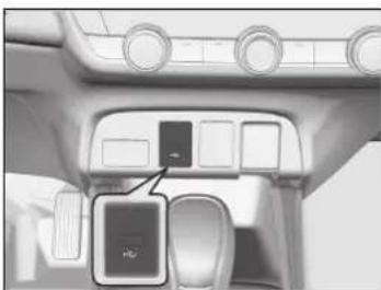Honda Jazz e:HEV (2021) - USB-Anschluss - 1