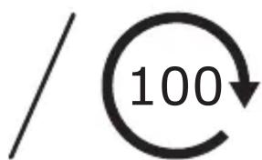 /⑩100