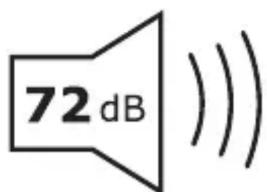 72 dB