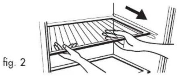 COSTWAY EP22680BK - Refrigerator Interior Shelves - 1