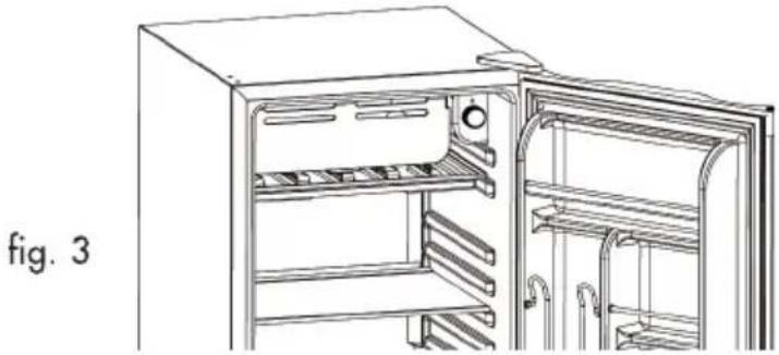 COSTWAY EP22680BK - Defrosting Your Refrigerator (see fig. # 3) - 1