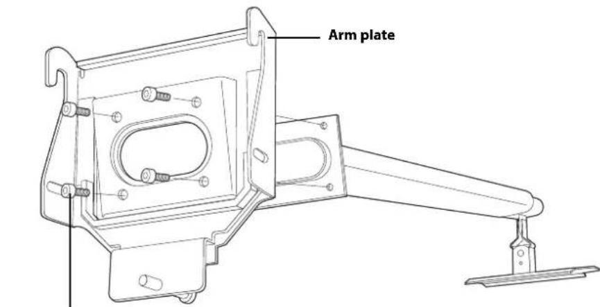 Arm plate