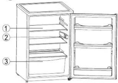 HAIER HTTF-607W - Popis prístroje - 1