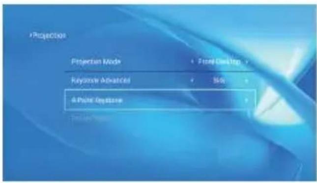 Projection Projection Mode Forward Desktop Keycase Advanced & Point Keystone