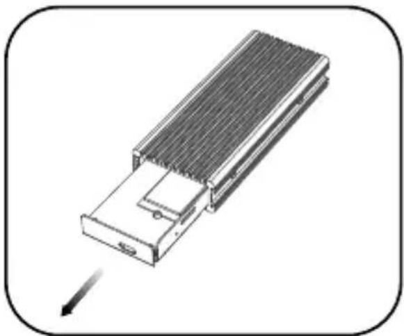 Icy Box IB-1916M-C32 - M.2 NVMe SSD Installation - 2