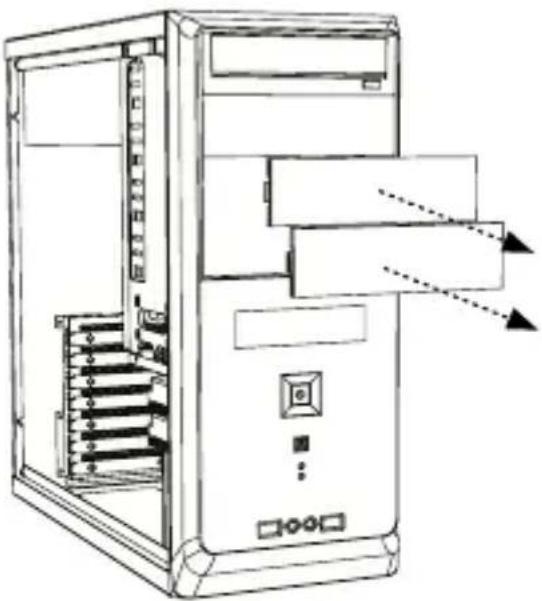Icy Box IB-573SSK-12G - Rückseite - 2