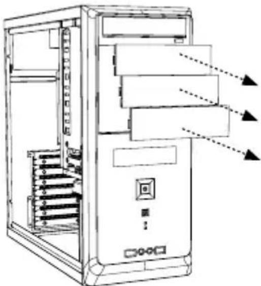 Icy Box IB-574SSK-12G - Einbau der Hardware - 1