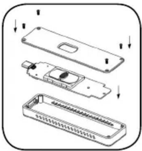 Icy Box IB-1820M-C31 - M.2 NVMe SSD Installation - 3
