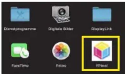 Dienstprogramme Digitale Slider DisplayLink FaceTime Fotos RPtool