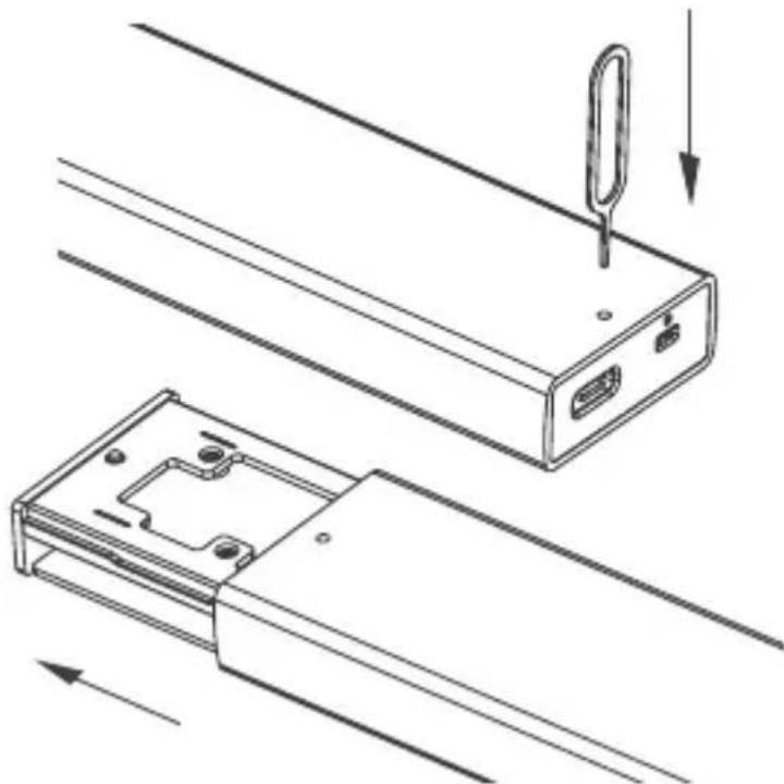 Icy Box IB-G1826MF-C31 - SSD Installation - 1