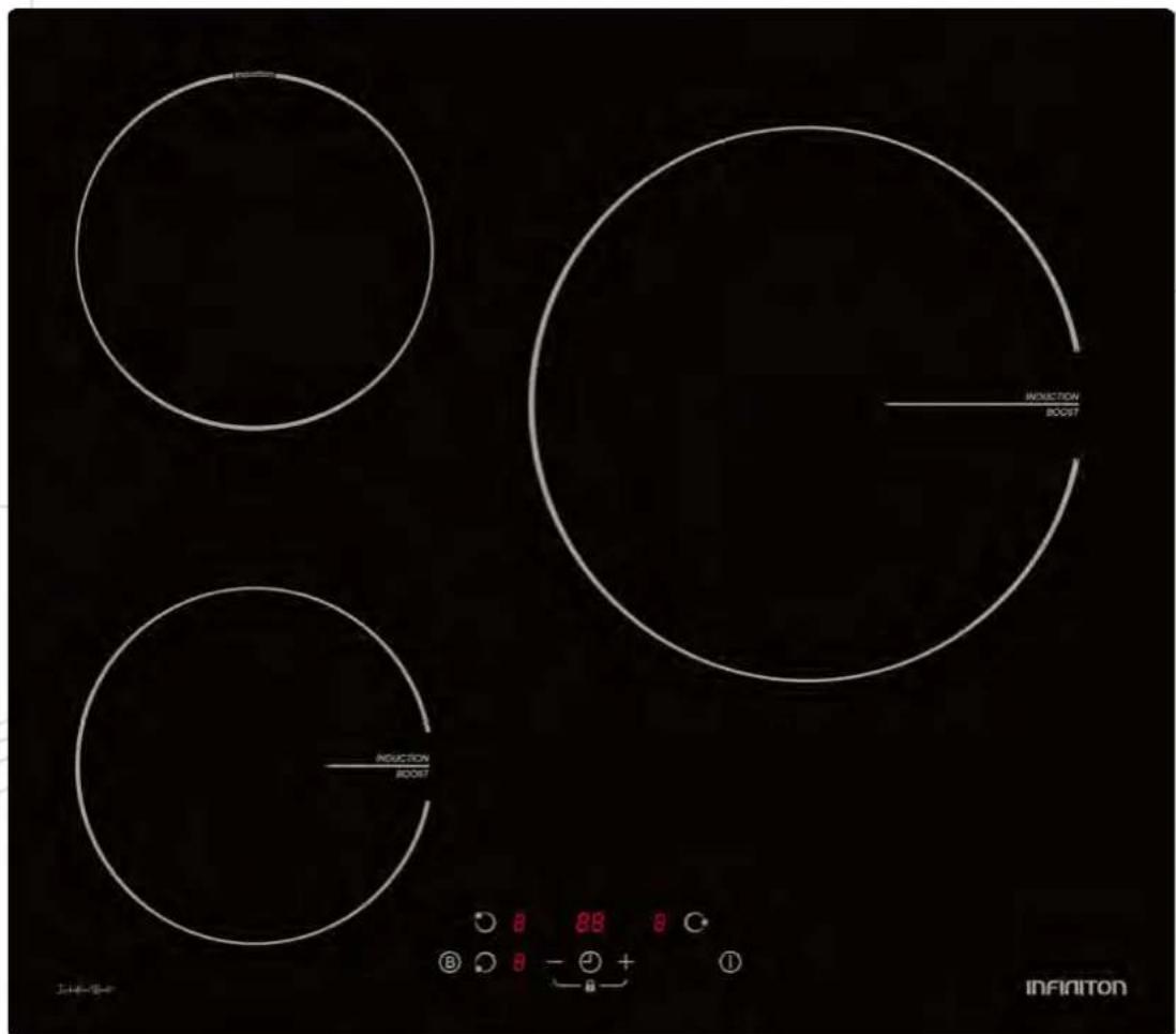 INDUCTION BOOT INDUCTION BOOT 144-8+ 8 88 8 ⑧ 8 - ④ + ① INFINITION