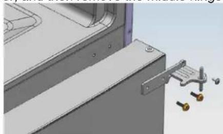 HOOVER HOCG5T718EX1 - Reversing the Door Swing - 7
