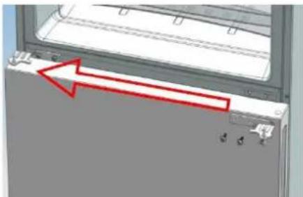 HOOVER HOCG5T718EX1 - Kapı Salınımını Tersine Çevirme - 16