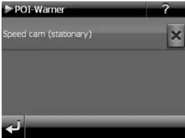 POI-Warner Speed cam (stationary)
