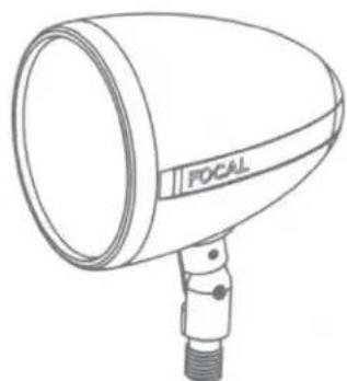 Line drawing of a fogler with label 'FOCAL' on its head (no other text or symbols)