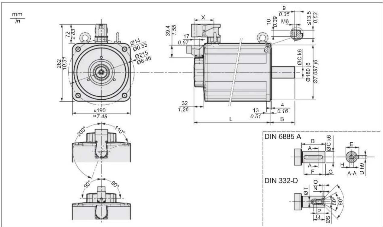 SCHNEIDER VW3A7745 - Abmessungen - 6