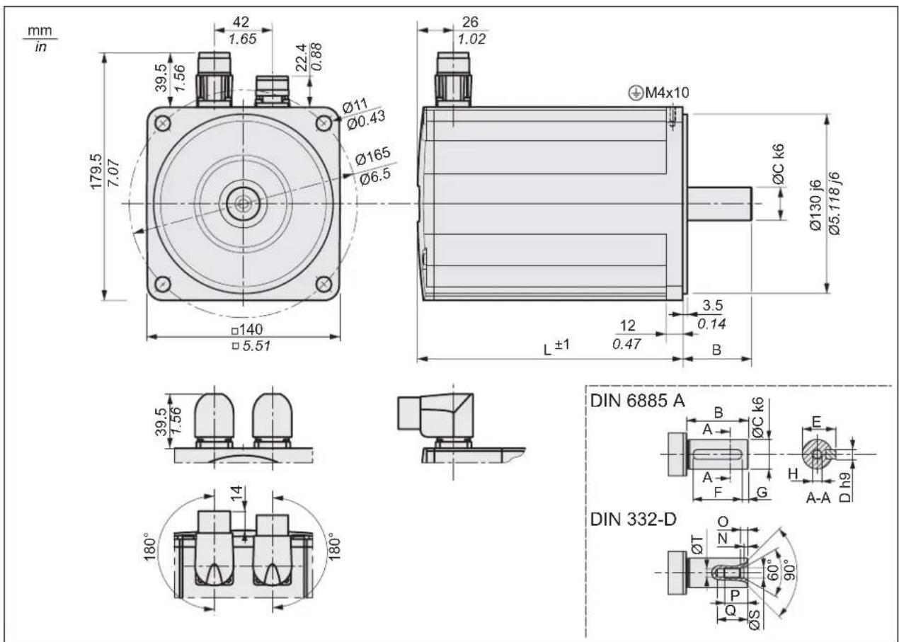 SCHNEIDER VW3A7745 - Abmessungen - 3