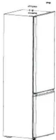 COMFEE RCB359WH2 - Cambio de puertas derecha-izquierda - 10