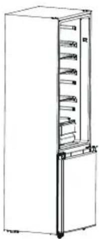 COMFEE RCB359WH2 - 3Door Right-Left Change - 9