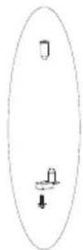 COMFEE RCB359WH2 - 3Door Right-Left Change - 12