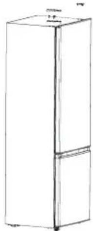 COMFEE RCB359WH2 - Wechsel der Tür rechts-links - 10