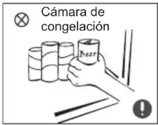 Cámara de congelación