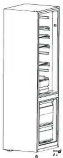 COMFEE RCB359WH2 - Cambio de puertas derecha-izquierda - 7