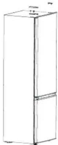 COMFEE RCB359WH2 - Cambio del lato di apertura - 10