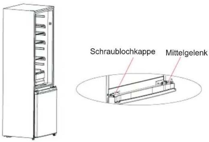 Schraublochkappe Mittelgelenk
