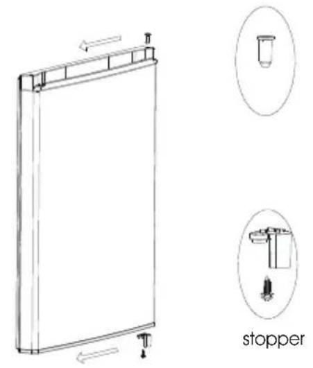 COMFEE RCB359WH2 - 3Door Right-Left Change - 8