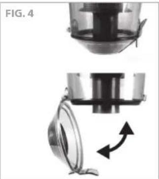 Eldom Vaac OC1200S - STAUBBEHÄLTER ENTLEEREN - 1