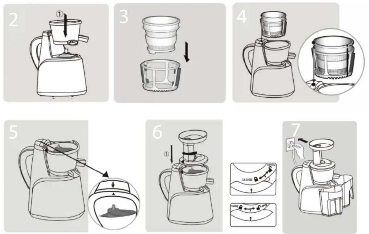 Eldom Perfect Juicer PJ600C - DATOS TÉCICOS - 1