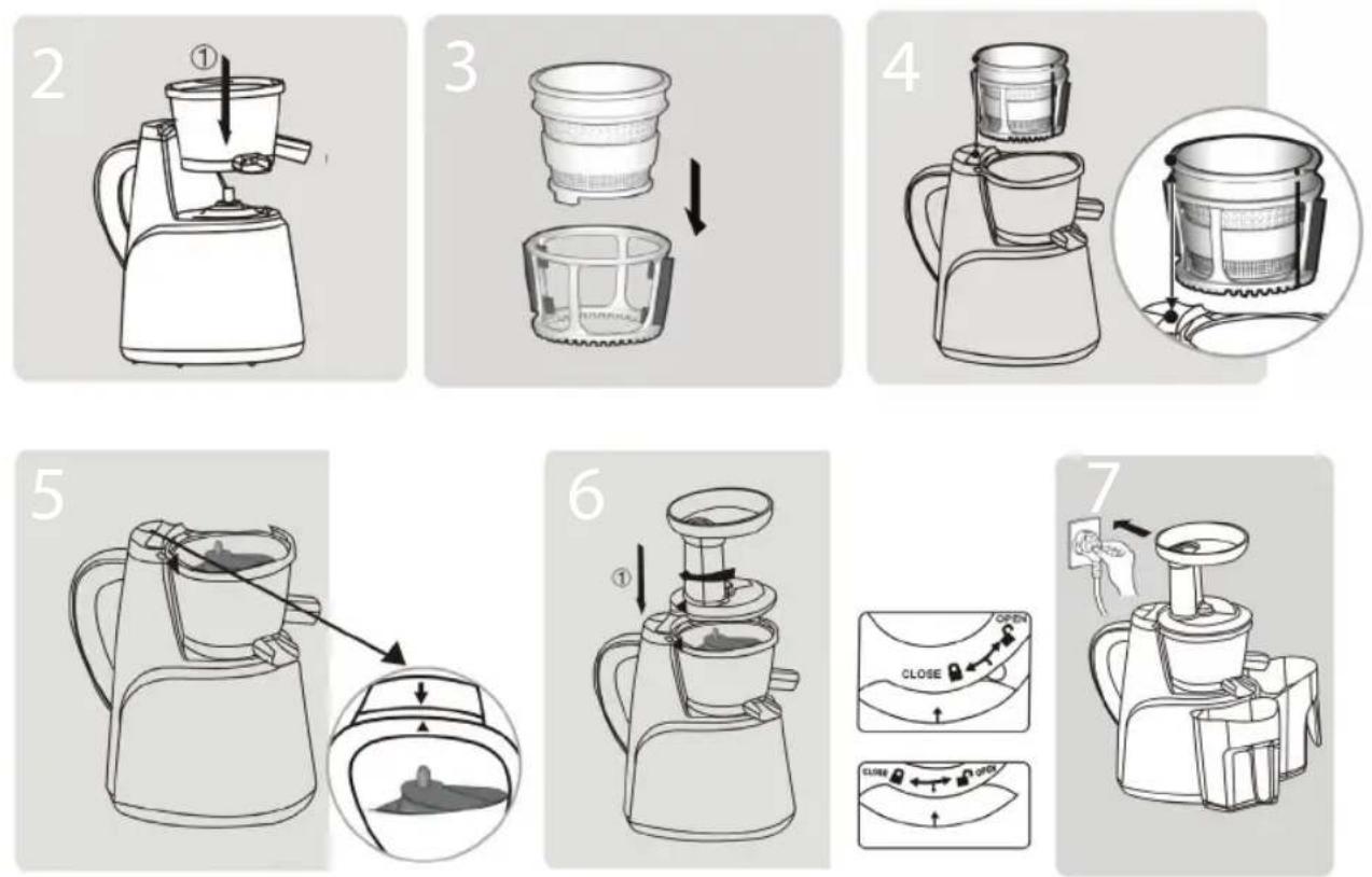 Eldom Perfect Juicer PJ600C - TECHNICKÉ ÚDAJE - 1