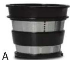 Eldom Perfect Juicer PJ600C - Never insert your fingers or an object into the feeding tube. - 1
