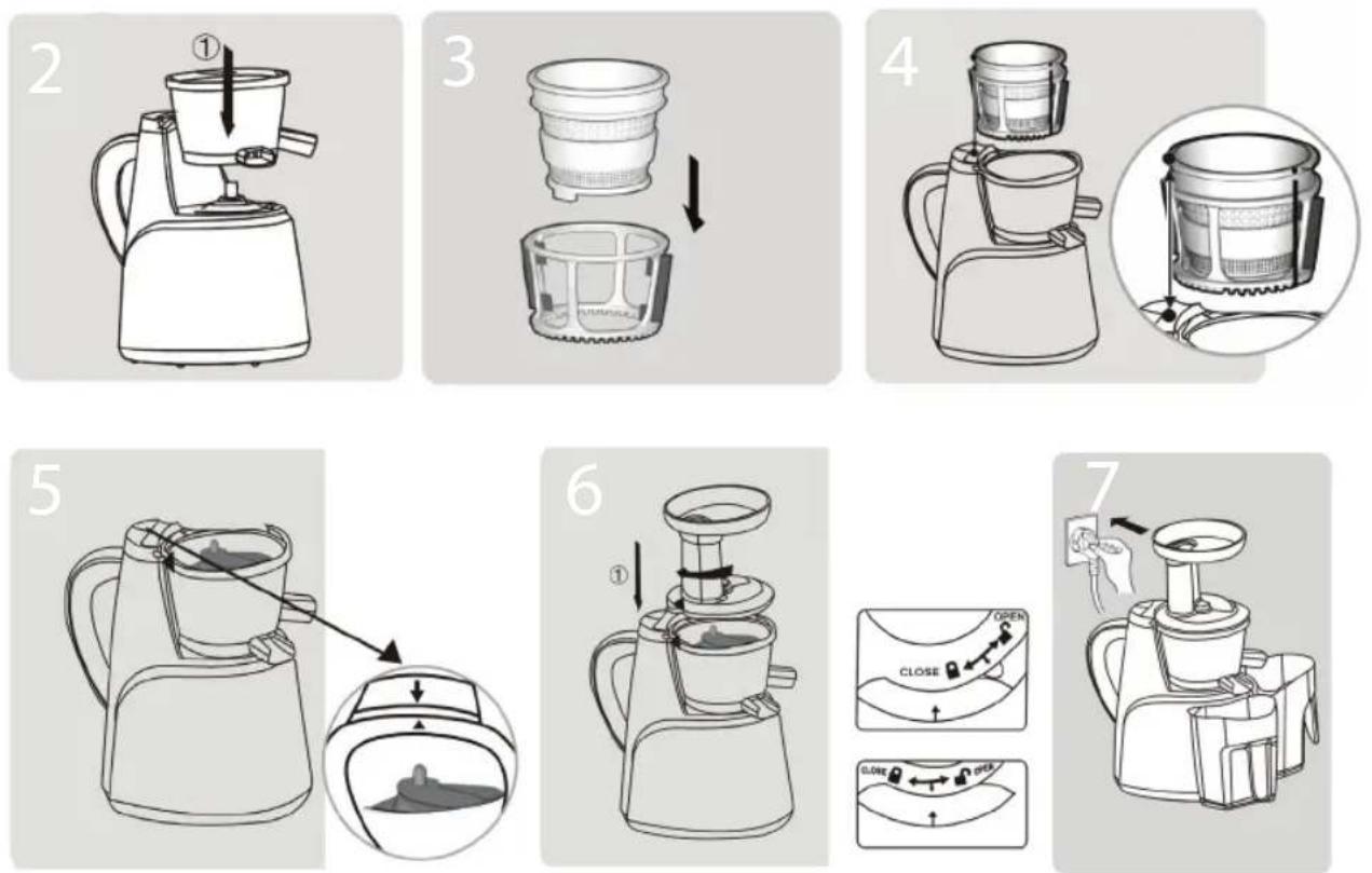 Eldom Perfect Juicer PJ600C - Technische Daten - 2