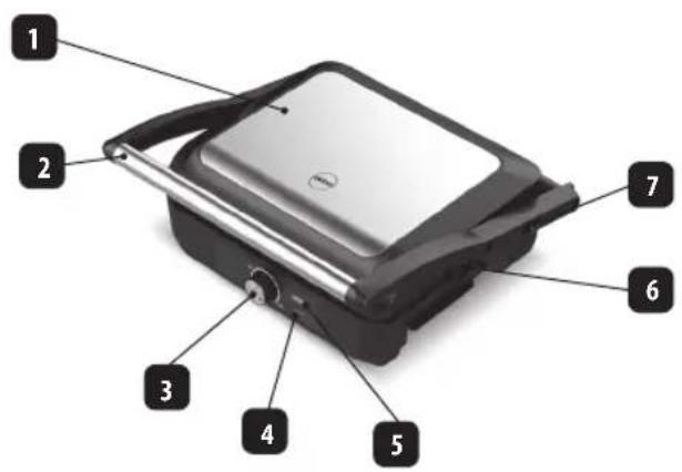 Eldom PARILL GK160 - TECHNISCHE DATEN - 1