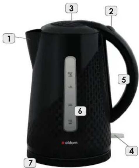 Eldom Krattsa Strix C240SB - Technické údaje - 1