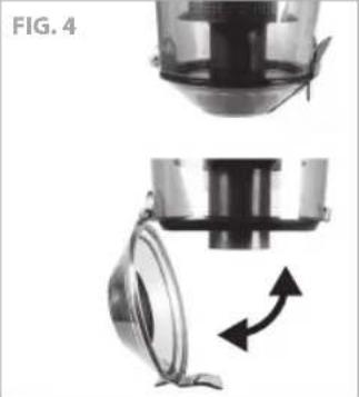 Eldom Vaac OC1200P - EMPTYING THE CONTAINER - 1