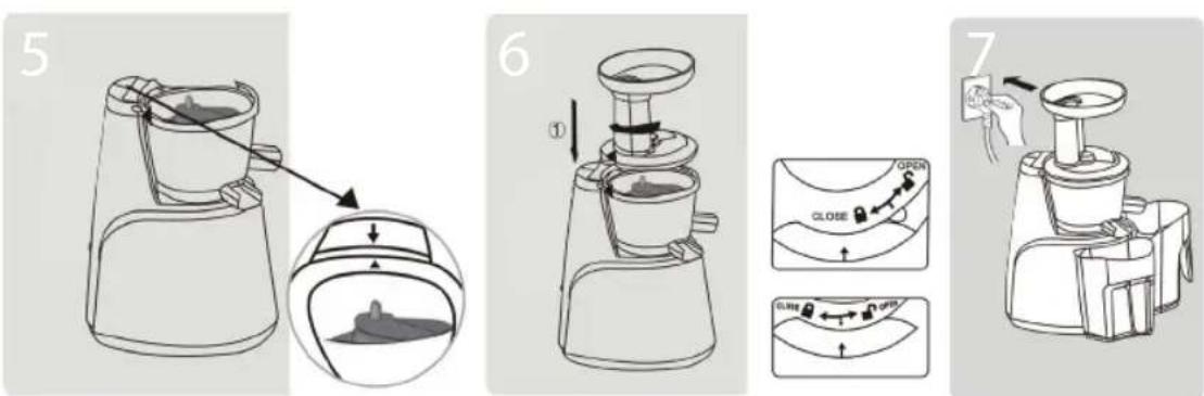 Eldom Perfect Juicer PJ650S - ÖSSZESZERELÉS - 2