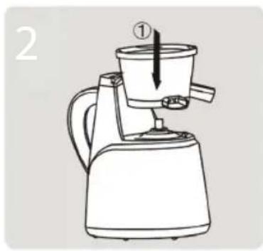 Eldom Perfect Juicer PJ600S - POUŽÍVANIE - 2